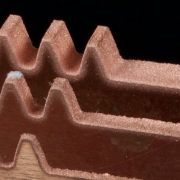 Schnittbeispiele Wasserstrahlschneiden aus Kupfer